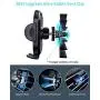 [2020 Upgrade] Universal Car Phone Mount, DesertWest Air Vent Cell Phone Holder for Car, [Noise-Free] Cradle Compatible with iPhone SE 11 Pro Max XR XS X, Samsung Galaxy Note 20 S20 S10 S9 Note 10