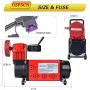 GSPSCN Portable 12V Air Compressor Pump, 150PSI Red Tire Inflator, Heavy Duty Auto Air Pump,for Car, Truck, RV, ATV, MPV,Lawn Mower and Other Inflatables