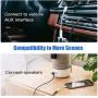 【2 Pack】 for iPhone Headphone Adapter to 3.5mm Jack Earphones Adapter, 3.5mm Earphones/Headphone Aux Audio Cable Compatible with iPhone 11/Xs Max/XR/X/8P/ 8/7P/7 Supports iOS 11 or Later