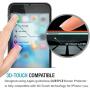 QUESPLE iPhone 7 Screen Protector, iPhone 8 Screen Protector [3-Pack]-No Bubble Anti-Scratch Premium Tempered Glass Screen Protector for iPhone 8 / iPhone 7 4.7 Inch
