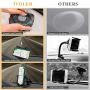 Cell Phone Holder for Car Dashboard, iVoler 360° Rotate Strong Sticky Gel Premium 3M Dashboard Phone Mount Cradle Compatible iPhone 11 Pro XS Max XR X 6 7 8 Plus Samsung Galaxy Note 9 S8 S9 Pixel GPS