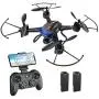 Holy Stone F181W 1080P WiFi FPV Drone with Wide-Angle HD Camera Live Video RC Quadcopter with Altitude Hold, Gravity Sensor Function, RTF and Easy to Fly for Beginner & Kids, 2 Batteries Included Holy Stone F181W 1080P WiFi FPV Drone with Wide-Angle HD Camera Live Video RC Quadcopter with Altitude Hold, Gravity Sensor Function, RTF and Easy to Fly for Beginner & Kids, 2 Batteries Included