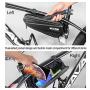Epessa Bike Top Tube Bag,Hard Shell Waterproof Frame Bag for Cycling Accessories Repair Tool Storage