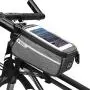 Fealay Bike Phone Front Frame Bag Top Tube Cycling Phone Mount Pack Waterproof Handlebar Pannier Touch Screen Mobile Phone Holder Storage Bag Fealay Bike Phone Front Frame Bag Top Tube Cycling Phone Mount Pack Waterproof Handlebar Pannier Touch Screen Mobile Phone Holder Storage Bag