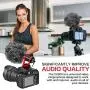 Smartphone Camera Video Microphone Kit,Tikysky ASMR Microphone for YouTube Windscreen 3.5mm Jack External Mic for Phone iPhone Samsung DSLR Canon Nikon with Mini Tripod Smartphone Camera Video Microphone Kit,Tikysky ASMR Microphone for YouTube Windscreen 3.5mm Jack External Mic for Phone iPhone Samsung DSLR Canon Nikon with Mini Tripod