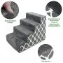 USA Made Pet Steps/Stairs with CertiPUR-US Certified Foam for Dogs & Cats by Best Pet Supplies