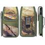 Bomea Galaxy S20 Belt Case S10 S8 S9 Belt Holster Rugged Pouch Belt Case with Belt Clip and Loops Tactical Cell Phone Cover Holder for Samsung Galaxy S20/S10/S8/S9 (Fits Phone w/Other Case on) Camo