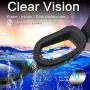 Swim Goggles, Swimming Goggles No Leaking Anti Fog Uv Protection Triathlon Swim Goggles with Free Protection Case for Adult Men Women Youth Kids Child-Plating Silver