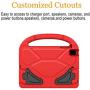 LEDNICEKER Kids Case for iPad Mini 1 2 3 4 5 - Light Weight Shock Proof Handle Friendly Convertible Stand Kids Case for iPad Mini, Mini 5 (2019), Mini 4, iPad Mini 3rd Gen, Mini 2 -Red