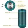 COMISO Waterproof Bluetooth Speakers Outdoor Wireless Portable Speaker with 20 Hours Playtime Superior Sound for Camping, Beach, Sports, Pool Party, Shower (Malachite Green)
