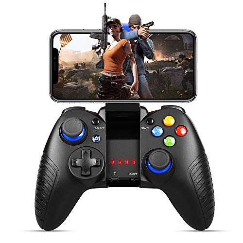 Mobile Game Controller, PowerLead PG8710 Gaming Controller Wireless 4.0 Gamepad Compatible with iOS Android iPhone iPad Samsung Galaxy