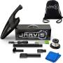 JARVIS Car Vacuum Cleaner High Power Portable Interior Cleaning Wet Dry Microfiber Towel 12V Corded