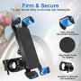 OHUI Bike Phone Mount, Full Screen Touch 360° Rotation Anti Shake Phone Mount Holder Compatible with iPhone 11/Pro Max/X/XR/XS Max/8/7/6 Plus, Samsung Galaxy S10/S10e/S9 and Other 4.5"-7" Smart Phones