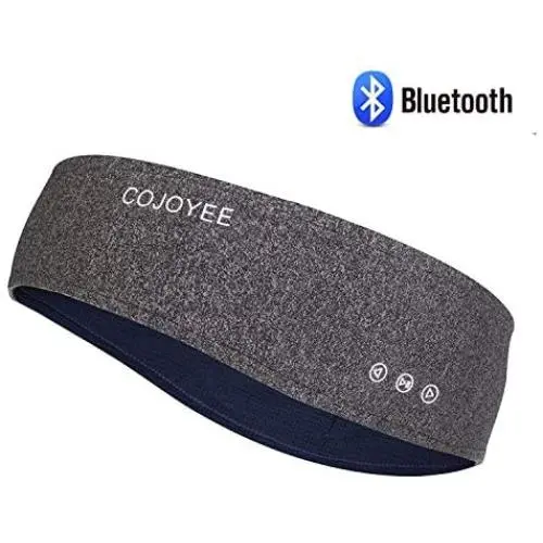 Blutooth Headband Headphones Wireless Sports Yoga Sweatband (Grey) Blutooth Headband Headphones Wireless Sports Yoga Sweatband (Grey)