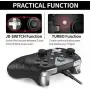 IFYOO XONE Wired PC Controller USB Gaming Gamepad Joystick for Computer & Laptop (Windows 10/8/7/XP, Steam), Android and PS3 - [3M Detachable USB Cable] Black (Renewed)