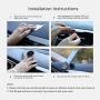 Magnetic Phone Car Mount, VAVA Phone Holder for Car, Phone Mount, Cell Phone Holder for Car, Compatible with iPhone Xs Max XR X 8 7 Plus Galaxy S10 S9 S8 Plus Note 9 8 Google LG HTC and More