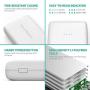 Portable Charger 32000mAh RAVPower Power Bank 3-Port Battery Pack Total 6A External Battery Phone Charger Compatible with iPhone 11 Pro Max SE XS iPad Pro Samsung Galaxy S20 Note10 Pixel (White)