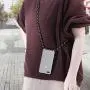 kwmobile Crossbody Case Compatible with Apple iPhone 7 Plus / 8 Plus - Clear Transparent TPU Cell Phone Cover with Neck Cord Lanyard Strap - Transparent/Black/White kwmobile Crossbody Case Compatible with Apple iPhone 7 Plus / 8 Plus - Clear Transparent TPU Cell Phone Cover with Neck Cord Lanyard Strap - Transparent/Black/White