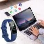 Letsfit Fitness Tracker, Activity Tracker with Heart Rate Monitor, Pedometer Watch with Sleep Monitor, Step Calorie Counter, Smart Bracelet for Women and Men Letsfit Fitness Tracker, Activity Tracker with Heart Rate Monitor, Pedometer Watch with Sleep Monitor, Step Calorie Counter, Smart Bracelet for Women and Men