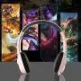 Gaming Headset with Microphone Compatible for PC PSP PS4 Mac Laptop, iKiKin Over Ear Gaming Headphones Noise Canceling Foldable Headphones with Surround Sound Stereo for Kids Adults (Pink) Gaming Headset with Microphone Compatible for PC PSP PS4 Mac Laptop, iKiKin Over Ear Gaming Headphones Noise Canceling Foldable Headphones with Surround Sound Stereo for Kids Adults (Pink)