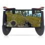 OUYAWEI Electronic Game Gamepad for Mobile Phone Game Controller + Auxiliary Quick Button for Black