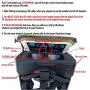 VR Headset Virtual Reality Headset 3D Glasses with 120°FOV, Anti-Blue-Light Lenses, Stereo Headset, for All Smartphones with Length Below 6.3 inch Such as iPhone & Samsung HTC HP LG etc.