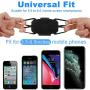 Bike Phone Holder Mount,Universal Premium Motorcycle Cell Phone Mount,Anti Shake and Stable Adjustable 360°Cradle Handlebar Holder Bicycles,Stroller or Motorbike for iPhone 11,8, 7 Xs/Samsung/GPS