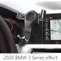 LUNQIN Car Phone Holder for BMW 3 Series Sedan 2019-2021 340i 330i G20 Auto Accessories Navigation Bracket Interior Decoration Mobile Cell Phone Mount