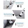 Handheld Vacuum, FYLINA Cordless Hand Vacuum, 7500PA Suction Handheld Vacuum Cleaner, Powered by Li-ion Rechargeable Battery with 120W Cyclonic Motor, for Home, Office, Pet Hair, and Car Cleaning