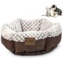 Pet Craft Supply Co. Soho Round Machine Washable Memory Foam Comfortable Ultra Soft All Season Self Warming Cat & Dog Bed