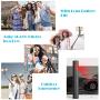 Selfie Stick Bluetooth, DASEN Extendable Wireless Selfie Stick with Fill Light Compact Aluminum Monopod for iPhone 8 Plus/Xs Max/XR/7/6,Galaxy Note 9/S10 Plus/S9,Huawei,LG,More iOS Android Cell Phone