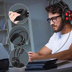 MeterMall - Gaming Over-Ear Headset Headphone with Microphone Bass Earphone for PC PS4 Mobile Phone Xbox One