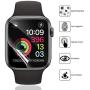 LK [6 Pack] Screen Protector for Apple Watch 40mm Series 4/5 / Apple Watch 38mm Series 2 3, [Max Coverage][Case Friendly] [Bubble Free] iWatch 40mm iWatch 38mm HD Clear Flexible TPU Film