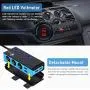 3-Socket Cigarette Lighter Quick Charge 3.0, Qidoe 120W 12V/24V Car Splitter and Three 2.4A USB Car Charger & LED Voltmeter Power Switch for GPS, Dash Cam, Sat Nav, Phone, iPad, Tablet (Blue) 3-Socket Cigarette Lighter Quick Charge 3.0, Qidoe 120W 12V/24V Car Splitter and Three 2.4A USB Car Charger & LED Voltmeter Power Switch for GPS, Dash Cam, Sat Nav, Phone, iPad, Tablet (Blue)