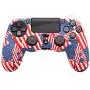 9CDeer 2 Pieces of Silicone Water Transfer Protective Sleeve Case Cover Skin + 8 Thumb Grips Analog Caps + 2 Sets of dust Proof Plug for PS4/Slim/Pro Controller, US Dollar 2 Pack 9CDeer 2 Pieces of Silicone Water Transfer Protective Sleeve Case Cover Skin + 8 Thumb Grips Analog Caps + 2 Sets of dust Proof Plug for PS4/Slim/Pro Controller, US Dollar 2 Pack