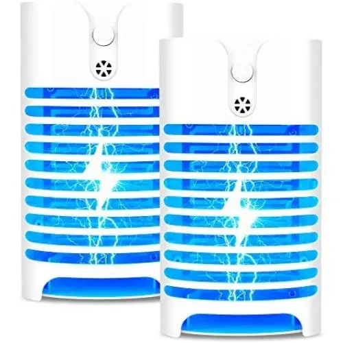 Karvipark Fly Zapper with 2 Aa Batteries, Electric Fly Swatter Mosquito Zapper for Indoor Travel Camping Outdoor Events (Yellow) Karvipark Fly Zapper with 2 Aa Batteries, Electric Fly Swatter Mosquito Zapper for Indoor Travel Camping Outdoor Events (Yellow)