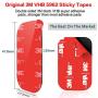 3M VHB Sticky Adhesive Pads Replacement Mounting Tape 4 PCS,APPS2Car Dashboard Sticker Pads for Magnetic Phone Car Mount,Car Mount Adhesive,Double Sided 3M Adhesive Pads,Car Mount Sticker Tapes