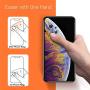TORRAS Porcelain Cell Phone Ring Holder, [Case Friendly] Phone Stand Finger Kickstand Grip Ring Compatible with iPhone 11 Pro MAX XS X XR 8 SE, Samsung Galaxy S20 +Ultra Note10 Plus S9 8-Black