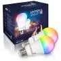 Hyperikon Smart LED Light Bulbs, Work with Alexa RGB, No Hub, WiFi 2.4GHz, 7W=60W, Dimmable, Color Changing, Google Home Assistant Compatible, 2 Pack Hyperikon Smart LED Light Bulbs, Work with Alexa RGB, No Hub, WiFi 2.4GHz, 7W=60W, Dimmable, Color Changing, Google Home Assistant Compatible, 2 Pack