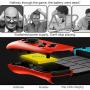 XFUNY Mobile Game Controller, Telescopic Wireless Bluetooth Controller Gamepad for Android Phone, with Flexible Joystick (Blue+Red)