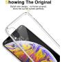 Humixx Clear iPhone Xs Case, [Military Grade Drop Tested] Shockproof and Anti-Drop Protection Case, Anti-Yellow Cover Hard PC Backboard Case with Soft Edges Designed foriPhone X(2017), iPhone Xs(2018)