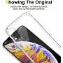 Humixx Clear iPhone Xs Case, [Military Grade Drop Tested] Shockproof and Anti-Drop Protection Case, Anti-Yellow Cover Hard PC Backboard Case with Soft Edges Designed foriPhone X(2017), iPhone Xs(2018)