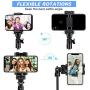 UBeesize 54-inch Selfie Stick Tripod, Detachable and Extendable Phone Tripod for Cell Phone, Compatible with iPhone and Android Phone, Includes Wireless Remote, Cell Phone Holder and Gopro Adapter