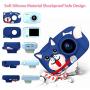 QUELLANCE Kids Camera, Digital Camera for Kids 15.0MP 2.4 Inch HD Shockproof Camera, Kids Video Camera with 16 GB Memory Card, Mini Kids Camcorder (1920x1080P) Camera Gifts for Girls Boys, Blue