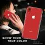 TEAM LUXURY Clear iPhone XR Case, [UNIQ Series] Transparent Hybrid Slim Protective Phone Case Cover for Apple iPhone XR 6.1&quot - (Clear)