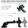 Phone Holder for Car Car Mount for Windshield Dashboard with iPhone 11 Pro Xs Max X XR 8 Plus Cell Phone Stand Grip with Samsung Galaxy S20 S10 S9 S8 Note 10 HTC and More