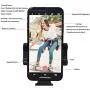 Camera auto Tracker 360° Rotate Around for Phone-Android Phone Smartphone Sport Mode/Object Face Tracking Motion/Smart Shooting Camera Phone Mount Flexible Tripod Stand for Selfies/Vlogging/Streaming