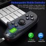 Mobile Game Controller for PUBG, ESYWEN Phone Game Controller for iPhone/Android/iOS Wireless Mobile Gamepad Remote