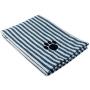 Bone Dry DII Microfiber Dog Bath Towel with Embroidered Paw Print