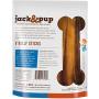Jack&Pup 6-inch Premium Grade Odor Free Bully Sticks Dog Treats [Jumbo-Thick Size],– 6” Long Natural Gourmet Chews Dog Treat – Savory and Fresh Beef Flavor – 60% Longer Lasting Bully Stick